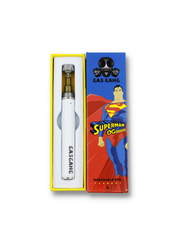 Superman OG Vape Pens Gas Gang